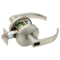 Falcon Grade 2 Entry/Office Cylindrical Lock, SFIC Prep Less Core, Quantum Lever, Standard Rose, Satin Nick W511BD Q 619